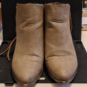 JustFab Ketanya Western Ankle Boots